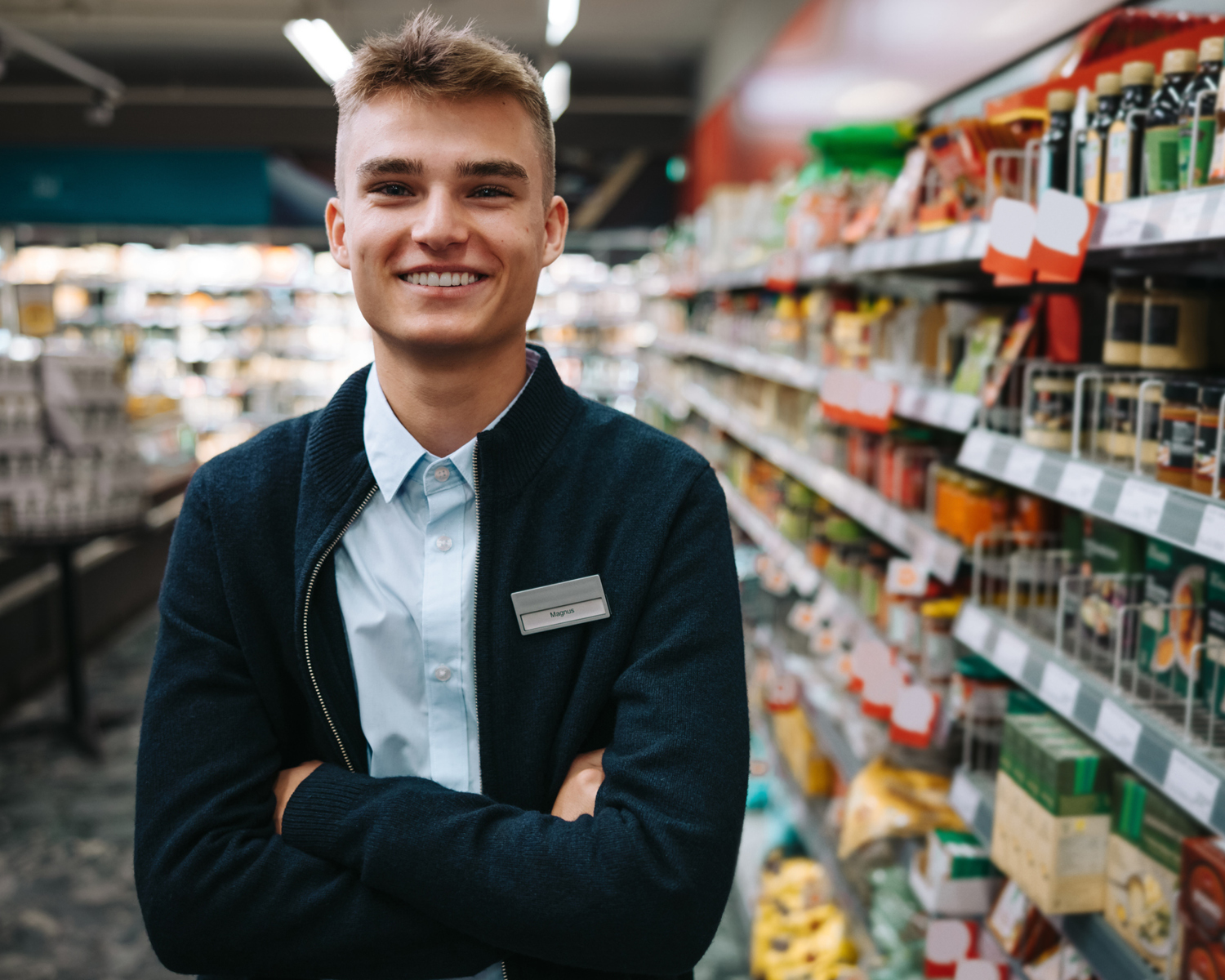 Retail image worker
